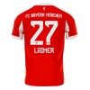 Bayern Munich Konrad Laimer #27 Hjemmedrakt 2025-26 Kortermet